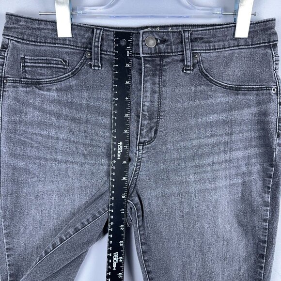 Universal Thread High Rise Jegging Jeans Womens Size 12/31R Charcoal Wash Black - Picture 10 of 13